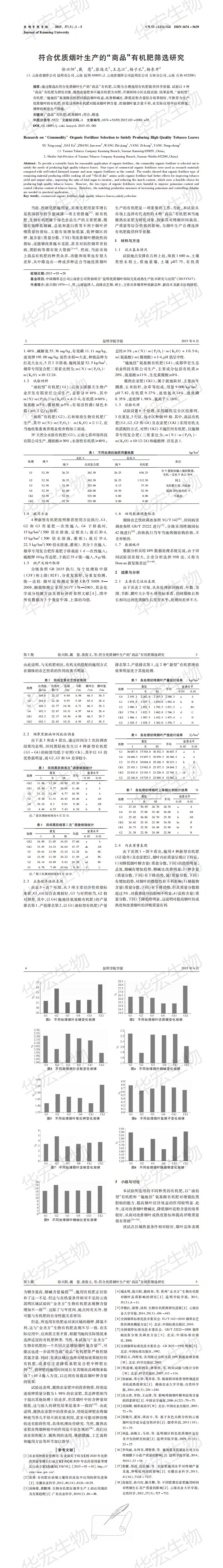 云南昆明煙草施地佳實驗符合優(yōu)質(zhì)煙葉生產(chǎn)的“商品”有機肥篩選研究_00.jpg